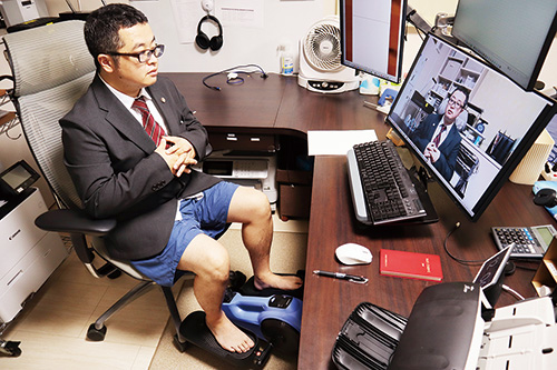 「テレワーク、準備OK?」