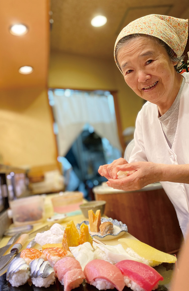「僕のおばあちゃんは寿司職人」